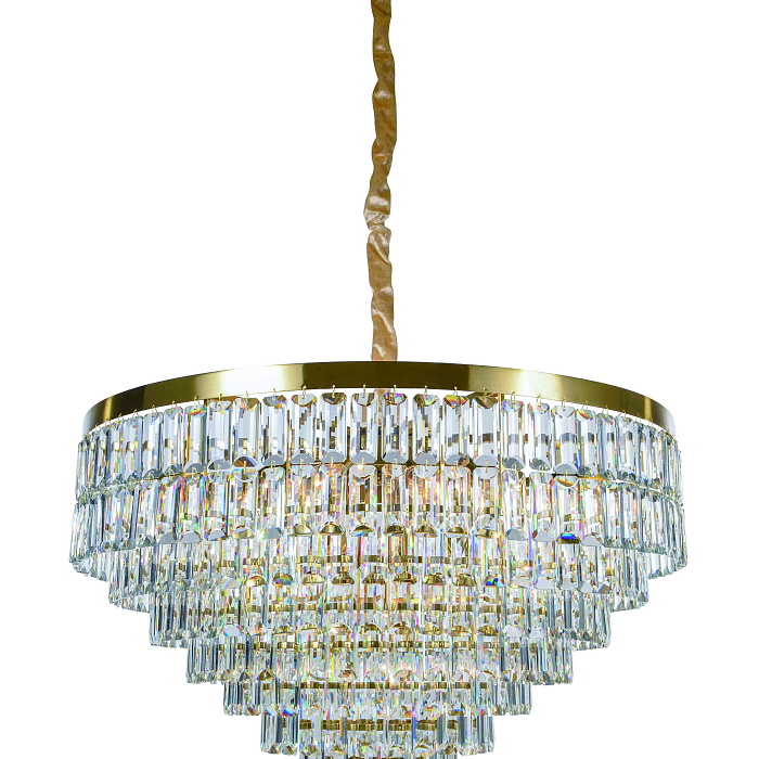 Люстра NewRgy 2752P/18A PLATING BRASS+CLEAR