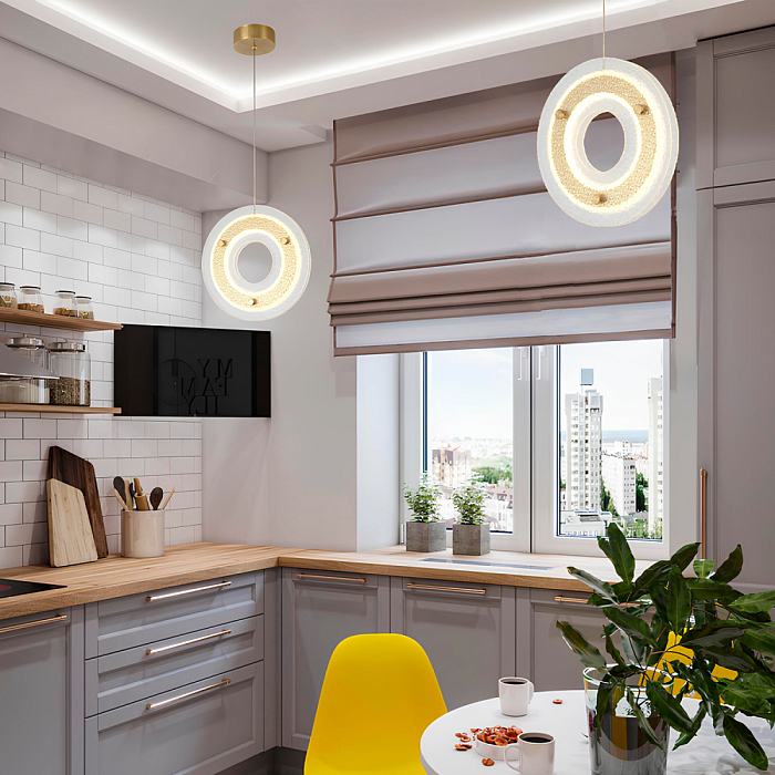 Светильник Crystal Lux DIEGO SP25W LED BRASS
