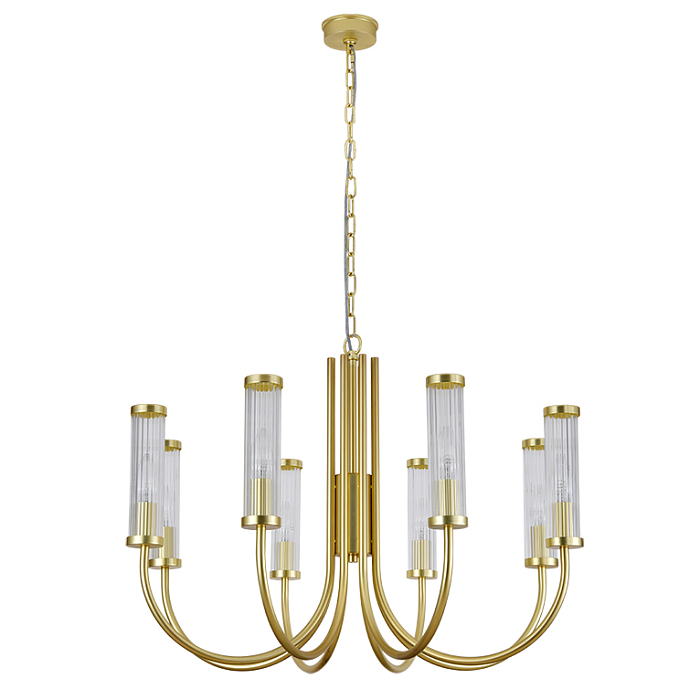 Люстра Newport 4558/C mat.gold